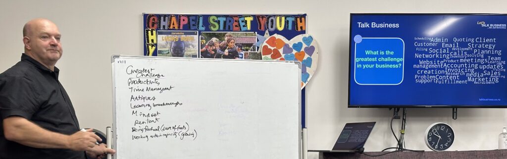 a white board with writing on it